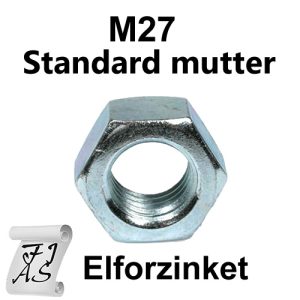 Mutter M27 FZB ISO4032